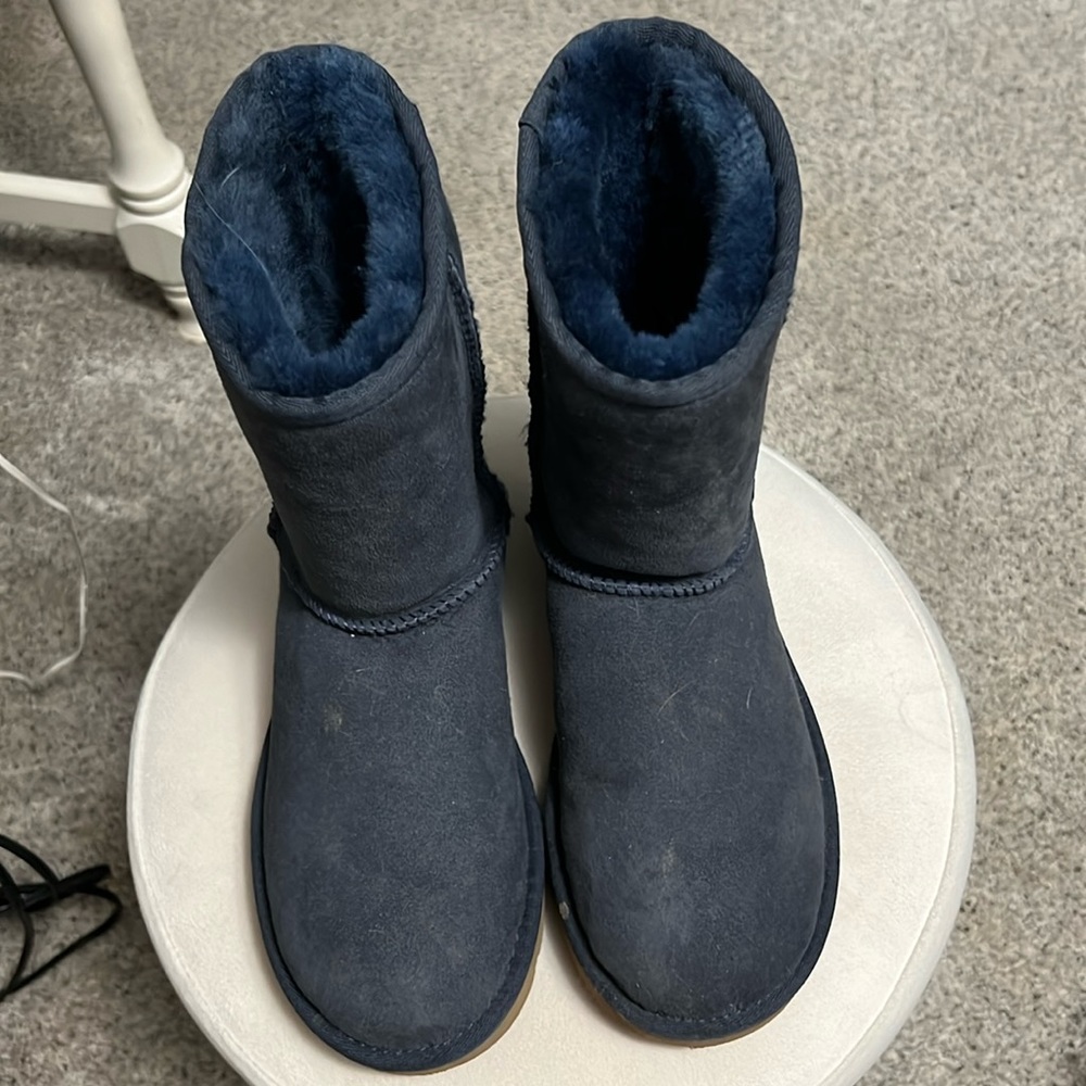 Blue Ugg Boots US size 5
